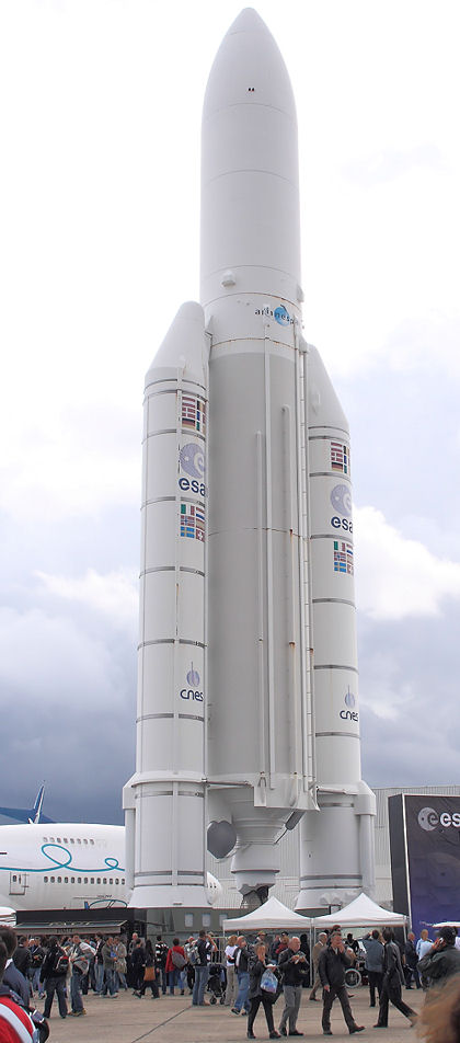 Ariane Rakete - EADS Astrium Tranportation