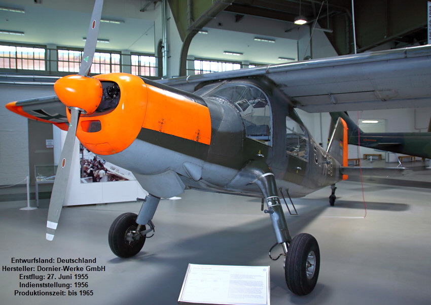 Dornier DO 27 A4: leichtes Kurzstart (STOL)-Transport- und ...