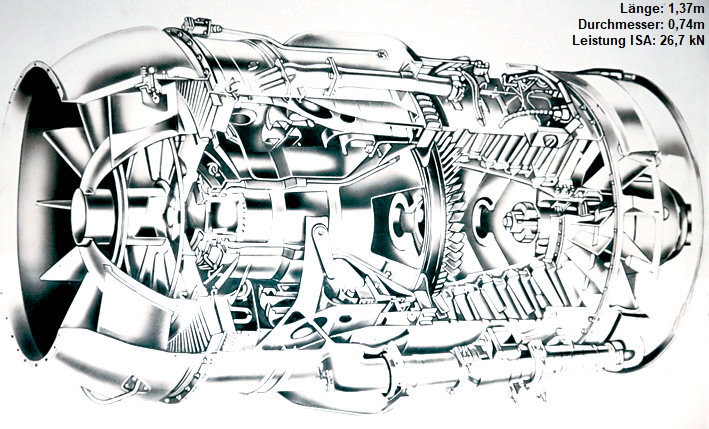 Rolls Royce RB 162-81 - Hubtriebwerk