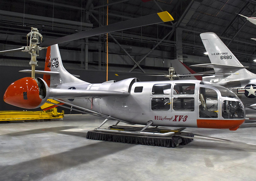 Bell Helicopter Textron XV 3 Das erste Kipprotor Flugzeug der Welt Tiltrotor